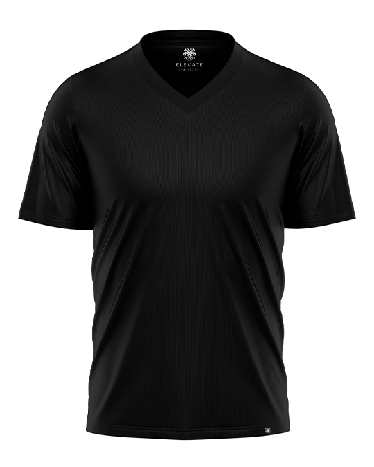 Black V-Neck T-Shirt