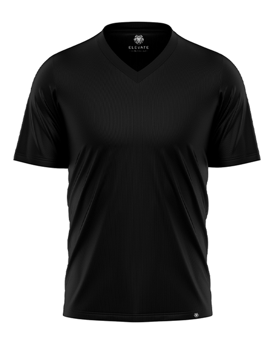 Black V-Neck T-Shirt